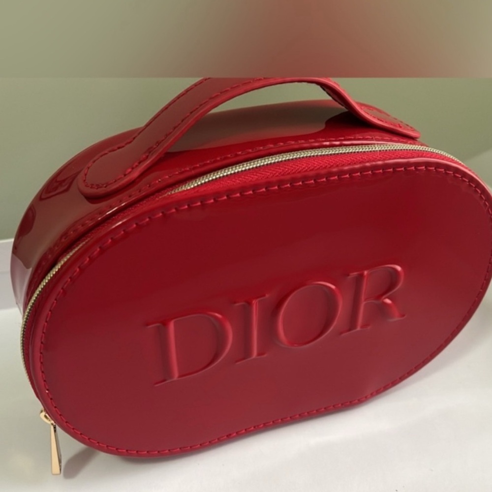 Dior Red Patent Top Handle Novelty Vanity NIB - Picture 7 of 10
